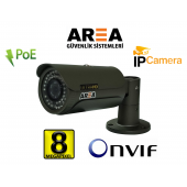 8 MP DIŞ MEKAN 4K ULTRA HD İP POE GÜVENLİK KAMERASI - 2