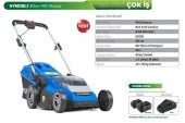 Hyundai HYM38LI Akülü Çim Biçme Makinesi 2 Adet 4A Akü ve Şarj Dahil - 1