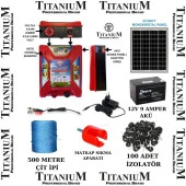 Titanium Night Shock 30K Elektirikli Çit Sistemi Set-2 30000 Volt thumbnail 1