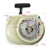 STİHL MS380 / MS381 / MS038 MOTORLU TESTERE STARTER KAPAĞI KOMPLE thumbnail 4