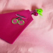 Cherry Kedi Bandana, Fular, Kedi Kıyafeti Kedi Elbisesi, Kedi Tasması - 4