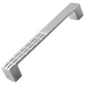 Bihter Desenli Mobilya Mutfak Dolabı Çekmece Dolap Kapak Kulpu Kulpları Kulbu Krom 128 Mm Metal Kulp thumbnail 5