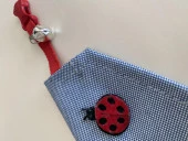 Uğur Böceği Kedi Bandana, Fular, Kedi Kıyafeti Kedi Elbisesi, Kedi Tasması - 5