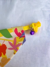 Summer Kedi Bandana, Fular, Kedi Kıyafeti Kedi Elbisesi, Kedi Tasması - 4