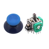 XBOX One Analog Motor Topuz Seti 1+1 One - One S/X - Series S/X Uyumlu Siyah Buz Mavi Mavi - 1