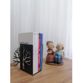 RİSİNGMABER Dekoratif Hayat Ağacı Metal Kitap Tutucu 2'li paket - 2