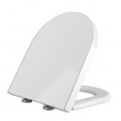 Visam Akasya Duroplast Yavaş Kapanan Metal Menteşeli Klozet Kapağı 514.001 - 1