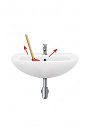 Plastik Lavabo,Banyo Pompası Turuncu - 5