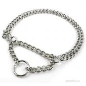 Nunbell İki Sıra Zincir Köpek Boyun Tasması 2 mm - 1