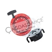 HONDA GX160 / GX200 MOTOR STARTER KAPAĞI KOMPLE YAMUK PİMLİ thumbnail 2