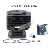 STİHL FR450 / FS450 TIRPAN NİKASİL SİLİNDİR PİSTON SETİ 42 mm thumbnail 3