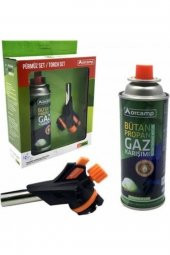 Kamp Kartuş Tüp 227gr + Çakmaklı Pürmüz Set Orgaz - Kts227 + Cx-500 - 1