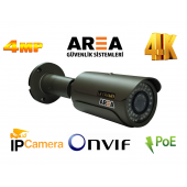 4MP 42 LED DIŞ MEKAN POELİ İP GÜVENLİK KAMERASI - 1