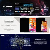 Sunny SN65FMN252 Frameless 65 164 Ekran 4K webOS 2.0 Smart Wifi Led TV - 4