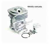 HUSQVARNA 136 / 137 TESTERE NİKASİL SİLİNDİR PİSTON SETİ 38 mm thumbnail 1