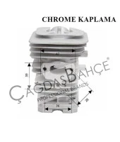 HUSQVARNA 136 / 137 TESTERE CHROME SİLİNDİR PİSTON SETİ 38 mm - 4