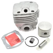 HUSQVARNA 365 TESTERE CHROME SİLİNDİR PİSTON SET KARE BOĞAZ 48mm thumbnail 1