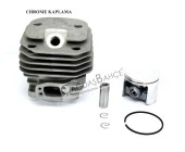 HUSQVARNA 61TESTERE CHROME SİLİNDİR PİSTON SETİ 48 mm thumbnail 1
