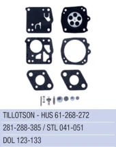 STİHL MS041 / MS051 KARBÜRATÖR DİYAFRAM - TAMİR TAKIMI- TİLLOTSON thumbnail 3