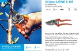 LÖWE 8.107 BUDAMA MAKASI - MADE İN GERMANY - 1