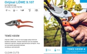 LÖWE 9.107 BUDAMA MAKASI - MADE İN GERMANY - 1