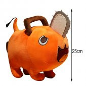 Köpek Pochita Testere Adam Denji İthal Oyuncak Peluş 25 CM - 5