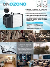 Tre Spade Onozono Sterilizasyon Makinesi - Ozonlama Dezenfeksiyon thumbnail 2