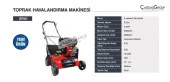 Energy DR40 Çim Toprak Havalandırma Makinesi - 2