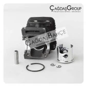 BENZİNLİ BUDAMA MOTORU 2500 NİKASİL SİLİNDİR PİSTON SETİ 34 mm thumbnail 2