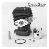 BENZİNLİ BUDAMA MOTORU 2500 NİKASİL SİLİNDİR PİSTON SETİ 34 mm thumbnail 4