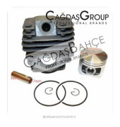 MOTORULU TESTERE 5800 NİKASİL SİLİNDİR PİSTON SETİ 45.2 mm thumbnail 1