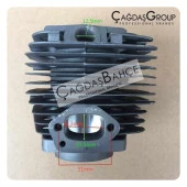 MOTORULU TESTERE 6200 NİKASİL SİLİNDİR PİSTON SETİ 47.5 mm thumbnail 2