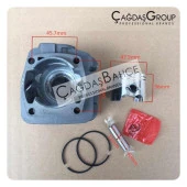 MOTORULU TESTERE 6200 NİKASİL SİLİNDİR PİSTON SETİ 47.5 mm thumbnail 5