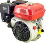 GoldMoto GM200KS Benzinli Motor 6.5 Hp İpli Krank Mili Kamalı - 1