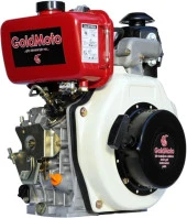 GoldMoto GM178F-C Dizel Motor 7 Hp İpli Krank Mili Kamalı thumbnail 1