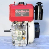 GoldMoto GM186FAE-B Dizel Motor 10 Hp Marşlı Krank Mili Kamalı thumbnail 2