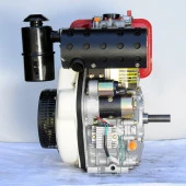 GoldMoto GM186FAE-B Dizel Motor 10 Hp Marşlı Krank Mili Kamalı thumbnail 3