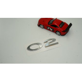 Citroen C2 2004 2010 Bagaj Krom ABS 3M 3D Yazı Logo Amblem - 2