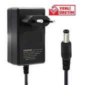 Weko 9 Volt - 3 Amper 5.5 2.5 Uçlu Yerli Üretim Plastik Kasa Priz Tipi Adaptör - Diğer Diğer - 1