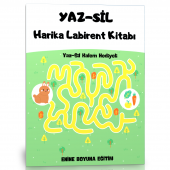 Okul Öncesi YAZ-SİL Harika Labirent Kitabı - 1