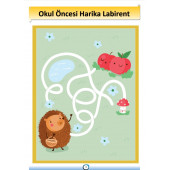 Okul Öncesi YAZ-SİL Harika Labirent Kitabı - 2
