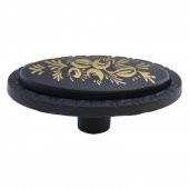 Mobilya Düğme Kulp Çekmece Dolap Kapak Kulpu Kulbu Dekoratif Metal Siyah thumbnail 2