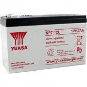YUASA NP7-12 12V 7AH KURU TİP AKÜ YUASA UZAK DOĞU 12VOLT 7AH KURU TİP AKÜ 5 YIL ÖMÜR BEKLENTİLİ - 1