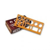 YILDIZLAR GEOMETRIK SABLON CETVEL 1,25cm(040) - 1