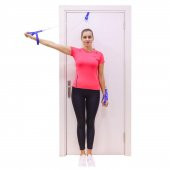 Destekli Omuz Makarası Omuz Egzersiz Kemeri - 1