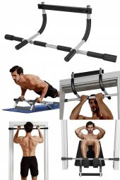 Kapı Barfiksi Çok Fonksiyonlu Mekik Şınav Barfix Aleti Demiri Çubuğu Chin Up Pull Up Demiri thumbnail 1