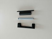 75 LİK PVC PENCERE ZAMAK MENTEŞE SİYAH - 2