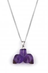 Ametist Doğal Taş Kolye thumbnail 1