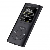 8 GB Dahili Hafızalı Mp3 Çalar Ses Kayıt Fm Radyo Sd Kart Girişli Mp4 Player 1.8 inç Renkli Ekran - 1