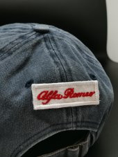 Alfa Romeo Dört Yapraklı Yonca Lacivert Pamuklu Erkek Kadın Şapka - 3